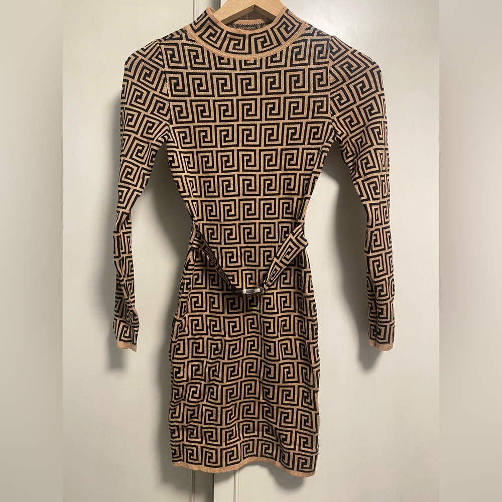 Belted dress